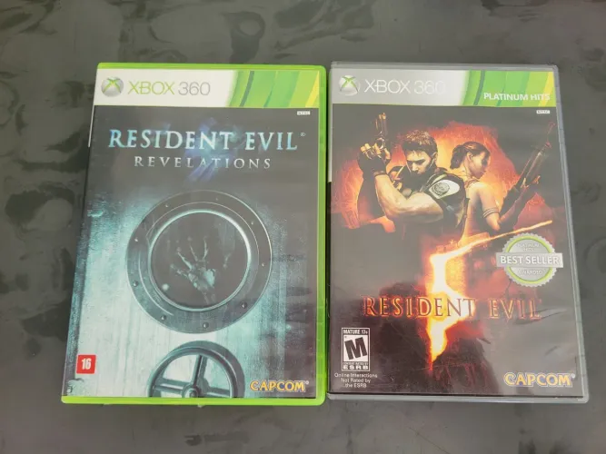Resident Evil Revelations e  5 xbox 360 original 