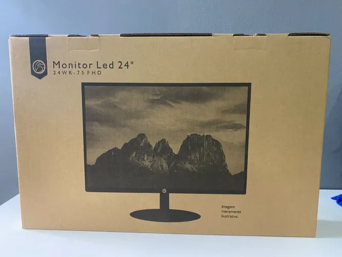 Monitor 24? Brazil PC 75Hz - NOVO!<br>75hz<br>Full HD