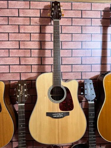 Violão Takamine GD71ce tk40d regulado cordas elixir ANALISO TROCAS