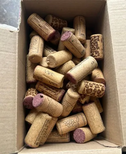 100 rolhas de vinho para decoração