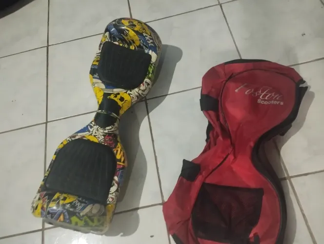 hoverboard com defeito ( acho que é a bateria ) 