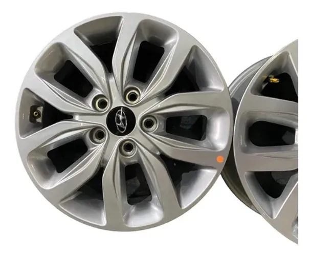 Roda Avulsa Aro 16 Hyundai Creta 2021 2022 2023 2024 Prateado