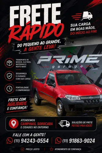 FRETE CAMPINAS, SOROCABA E REGIÃO
