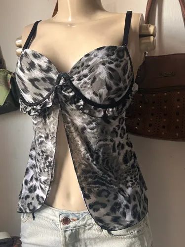 Blusa Lingerie Oncinha