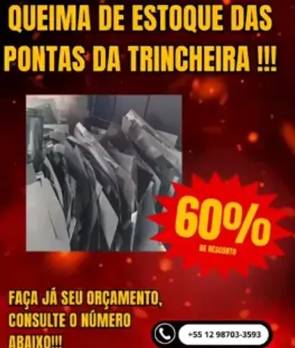 QUEIMA DE ESTOQUE PONTAS DE TRINCHEIRAS