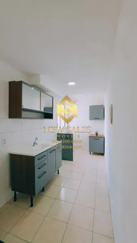Apartamento- 2 quartos, 1 vaga, 46m²- Residencial Porto Dourado