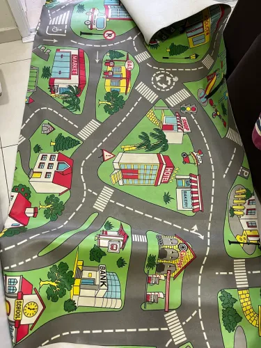 Tapete infantil piso vinílico manta 