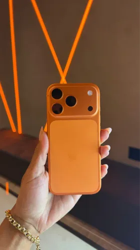 17 PRO MAX SEMINOVO COR LARANJA - GARANTIA