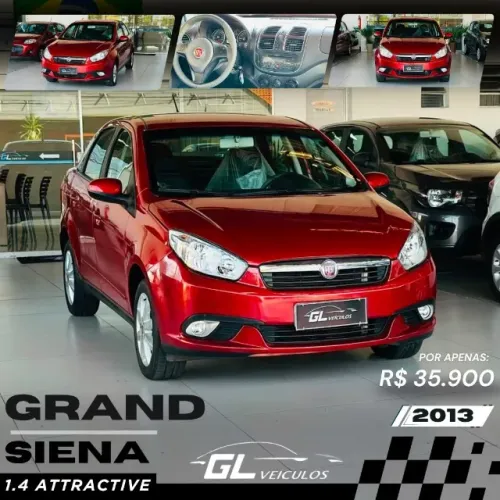Fiat Grand Siena Attrac. 1.4 EVO F.flex 8V 2013