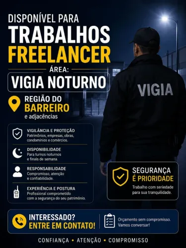 Vigia noturno freelancer 