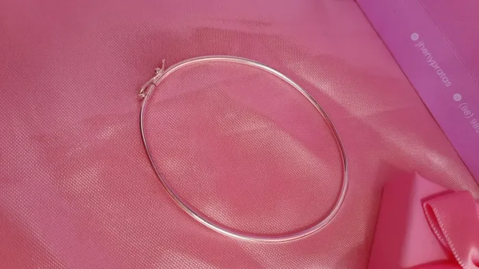 Bracelete fio redondo em Prata 925