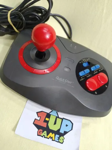 Controle Arcade Joystick QuickShot para master system. Leia.