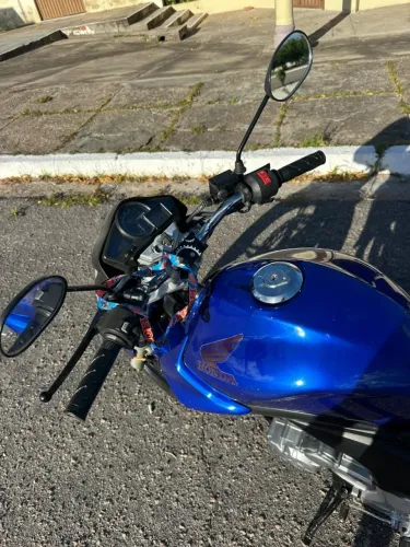 Honda CB 300R 2012 Azul - Excelente Estado e Revisada