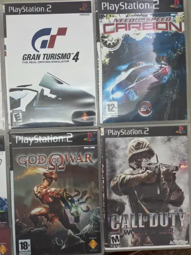 Jogos PS2 individual