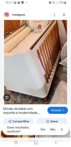 Berço que vira cama e mini berco