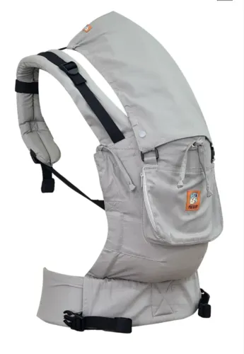 Mochila Ajustável Bebê Colorful Cinza