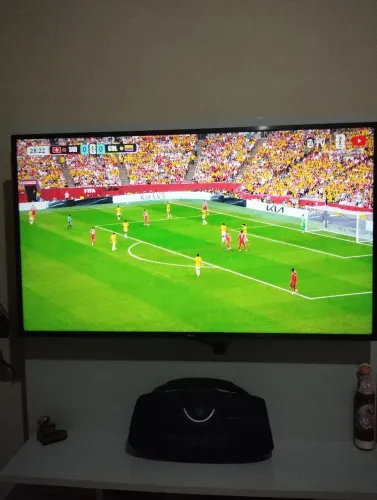 TV Samsung 50 Polegadas Smart 4K Funcionando Perfeitamente