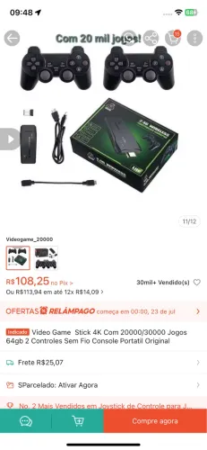 Videogame  retrô 