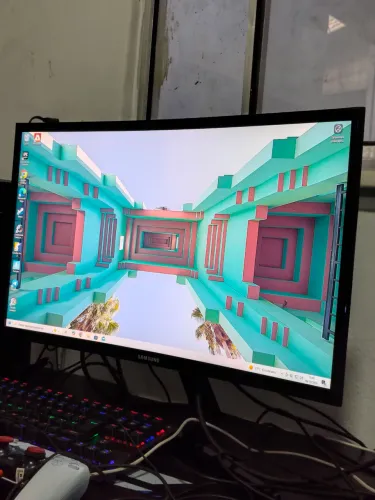 Monitor Samsung 22 144hz curvo odissei 