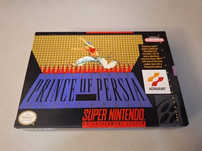 Prince Of Percia e International Tennis Tour orignal para Super Nintendo