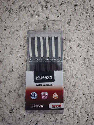 Conjunto de canetas Rollerball marca Uni