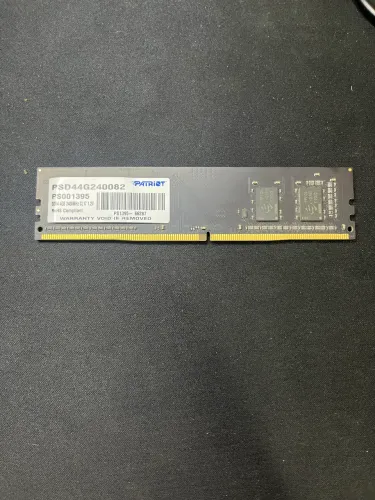 Memória RAM DDR4 4GB 2400mhz