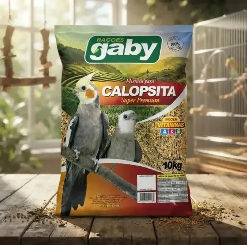 RAÇÃO ESPECIAL DE CALOPSITA 10KG
