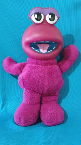 Boneco antigo da marca grow funcionando década de 90 