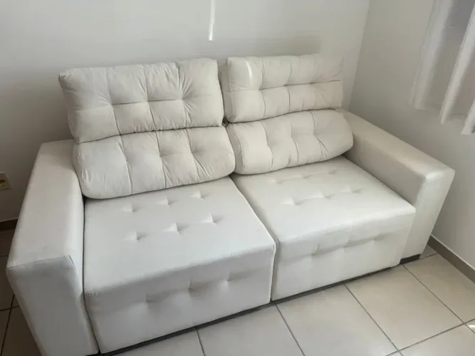 Sofá 3 lugares retrátil