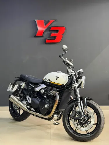 SPEED TWIN 1200CC BRANCA 2025/2025