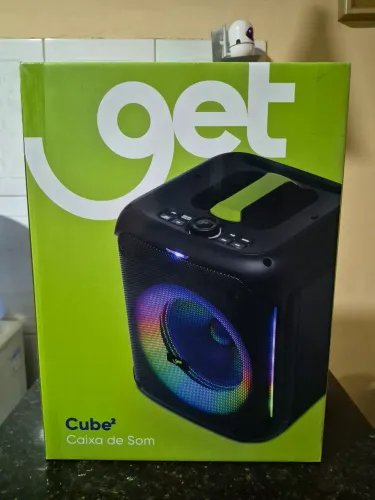 Caixa de Som Bluetooth TWS GET, Cube 2