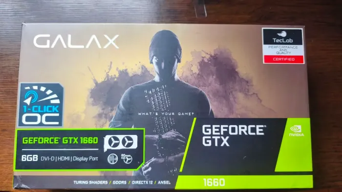 GTX 1660 GALAX 6gb