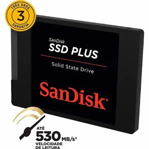 SSD SATA 1 TB Sandisk plus26 - NOVO