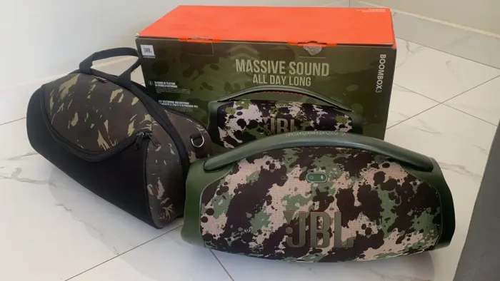 JBL BOOMBOX 3 SQUAD CAMUFLADA - ORIGINAL