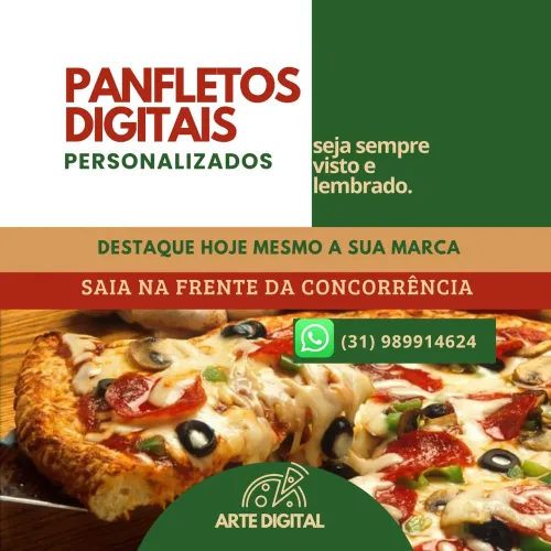 Arte digital panfleto