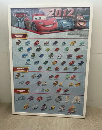 QUADRO CARROS DISNEY 2 (90x65cm)