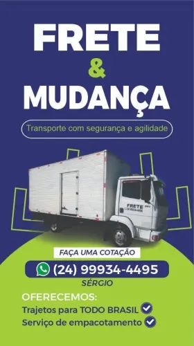 Frete e Mudanças *