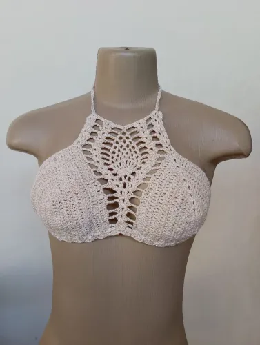 Peça de crochê