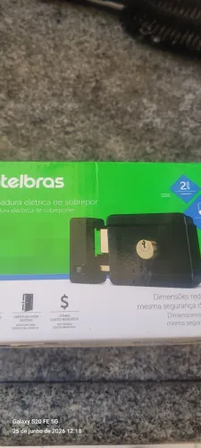 Fechadura intelbras 