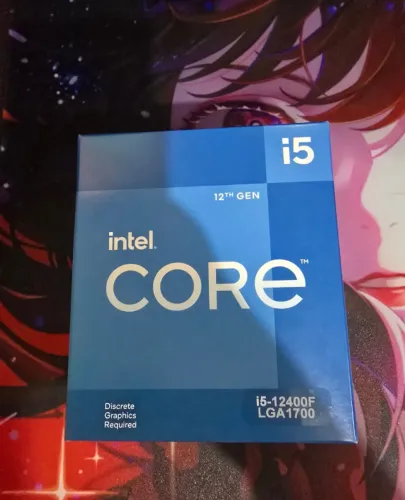 Processador Intel Core i5 12400F, 2.5GHz (4.4GHz Turbo) lacrado