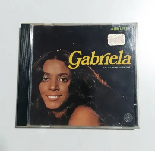 CD Gabriela edição antiga som livre 