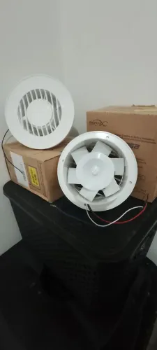Exaustor Sicflux Mega 10 - O mais vendido para banheiros e lavanderias! Bivolt (110V/220V)