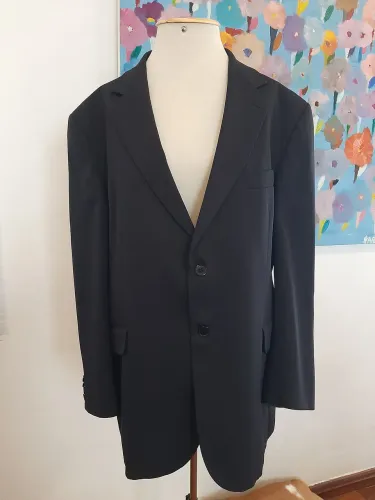 Blazer terno casaco alfaiataria terno preto zak