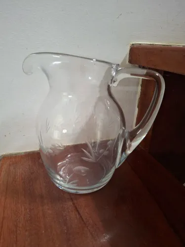 JARRA PARA ÁGUA/SUCO VIDRO CRISTAL