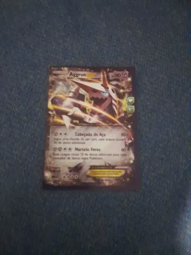 Aggron carta poquemon