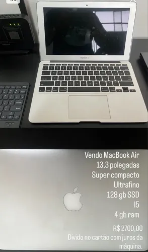 Vendo MacBook Air 13,3?