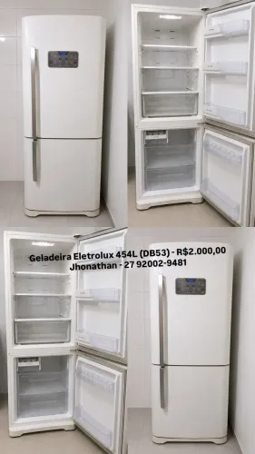 Geladeira ELETROLUX 454L (DB53)