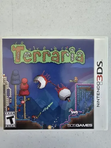 Jogo Terraria Nintendo 3ds Original Completo Super Raro
