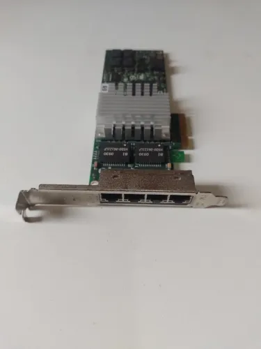   Placa de Rede INTEL HP NC364T 4-Porta Gigabit   
