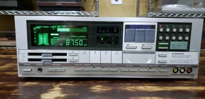 Receiver Pioneer - Modelo Sx-v90 - Igual Som Vintage Jbl Marantz Akai Vitrola Toca Disco
